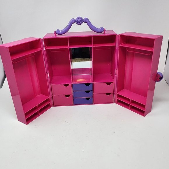 BARBIE VTG 97 FASHION AVENUE CARRYING CASE STORAGE WARDROBE CLOSET ACCESSORIES - Picture 11 of 13